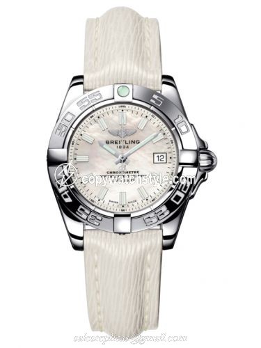 Breitling Galactic 32 Stainless Steel / Pearl / Sahara A71356L2.A787.235X Breitling Galactic 32 Stainless Steel / Pearl / Sahara A71356L2.A787.235X