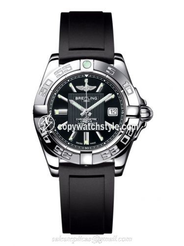 Breitling Galactic 32 Stainless Steel / Trophy Black / Rubber A71356L2.BA10.133S