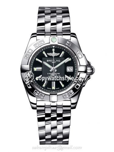 Breitling Galactic 32 Stainless Steel / Trophy Black / Bracelet A71356L2.BA10.367A Breitling Galactic 32 Stainless Steel / Trophy Black / Bracelet A71356L2.BA10.367A