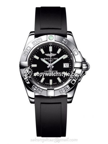 Breitling Galactic 32 Stainless Steel / Onyx Black / Rubber A71356L2.BE76.133S Breitling Galactic 32 Stainless Steel / Onyx Black / Rubber A71356L2.BE76.133S