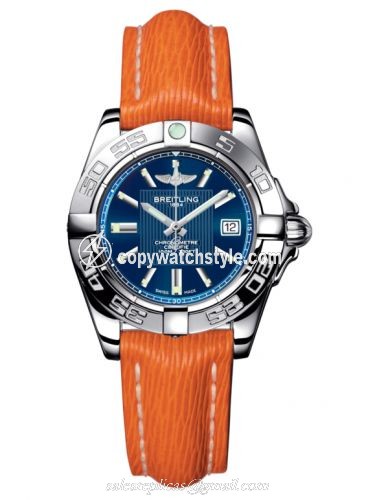 Breitling Galactic 32 Stainless Steel / Metallica Blue / Sahara A71356L2.C811.212X Breitling Galactic 32 Stainless Steel / Metallica Blue / Sahara A71356L2.C811.212X