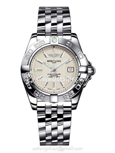 Breitling Galactic 32 Stainless Steel / Sierra Silver / Bracelet A71356L2.G702.367A