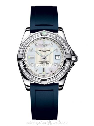 Breitling Galactic 32 Stainless Steel / Diamond / Pearl Diamond / Sahara A71356LA.A708.141S Breitling Galactic 32 Stainless Steel / Diamond / Pearl Diamond / Sahara A71356LA.A708.141S