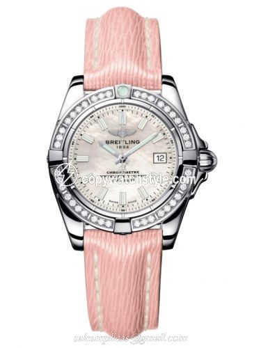 Breitling Galactic 32 Stainless Steel / Diamond / Pearl / Sahara A71356LA.A787.238X Breitling Galactic 32 Stainless Steel / Diamond / Pearl / Sahara A71356LA.A787.238X