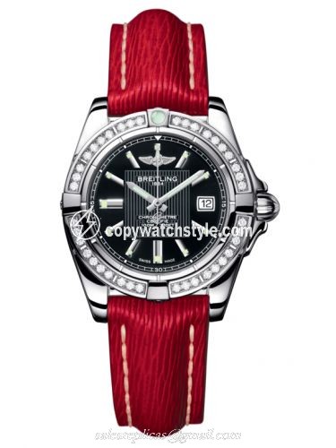 Breitling Galactic 32 Stainless Steel / Diamond / Trophy Black / Sahara A71356LA.BA10.209X Breitling Galactic 32 Stainless Steel / Diamond / Trophy Black / Sahara A71356LA.BA10.209X