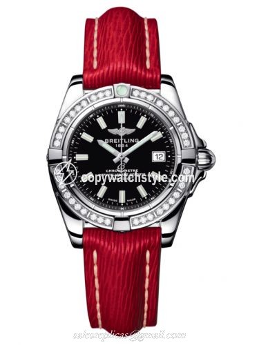 Breitling Galactic 32 Stainless Steel / Diamond / Onyx Black / Sahara A71356LA.BE76.209X Breitling Galactic 32 Stainless Steel / Diamond / Onyx Black / Sahara A71356LA.BE76.209X