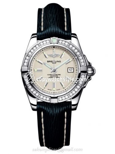 Breitling Galactic 32 Stainless Steel / Diamond / Sierra Silver / Sahara A71356LA.G702.210X Breitling Galactic 32 Stainless Steel / Diamond / Sierra Silver / Sahara A71356LA.G702.210X