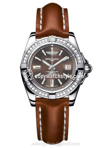 Breitling Galactic 32 Stainless Steel / Diamond / Solar Bronze / Calf A71356LA.Q579.406X Breitling Galactic 32 Stainless Steel / Diamond / Solar Bronze / Calf A71356LA.Q579.406X