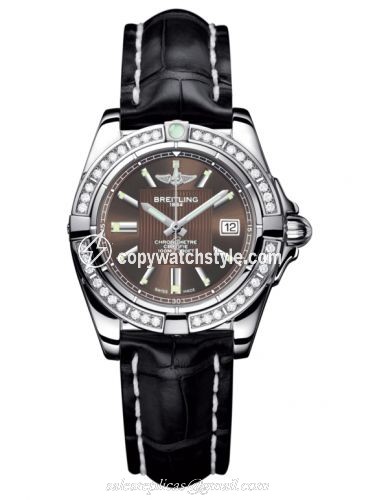 Breitling Galactic 32 Stainless Steel / Diamond / Solar Bronze / Croco A71356LA.Q579.777P Breitling Galactic 32 Stainless Steel / Diamond / Solar Bronze / Croco A71356LA.Q579.777P