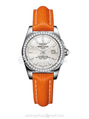 Breitling Galactic 29 Stainless Steel / Diamond / Pearl / Sahara A7234853/A784/270X/A12BA.1 Breitling Galactic 29 Stainless Steel / Diamond / Pearl / Sahara A7234853/A784/270X/A12BA.1