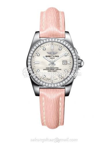 Breitling Galactic 29 Stainless Steel / Diamond / Pearl Diamond / Sahara A7234853/A785/272X/A12BA.1 Breitling Galactic 29 Stainless Steel / Diamond / Pearl Diamond / Sahara A7234853/A785/272X/A12BA.1