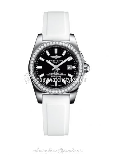 Breitling Galactic 29 Stainless Steel / Diamond / Trophy Black / Rubber A7234853/BE49/249S/A12S.1 Breitling Galactic 29 Stainless Steel / Diamond / Trophy Black / Rubber A7234853/BE49/249S/A12S.1