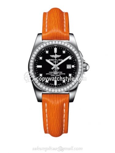Breitling Galactic 29 Stainless Steel / Diamond / Trophy Black Diamond / Sahara A7234853/BE50/270X/A12BA.1 Breitling Galactic 29 Stainless Steel / Diamond / Trophy Black Diamond / Sahara A7234853/BE50/270X/A12BA.1