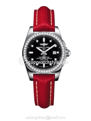 Breitling Galactic 29 Stainless Steel / Diamond / Trophy Black Diamond / Sahara A7234853/BE50/273X/A12BA.1