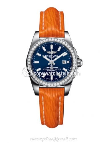 Breitling Galactic 29 Stainless Steel / Diamond / Horizon Blue / Sahara A7234853/C948/270X/A12BA.1