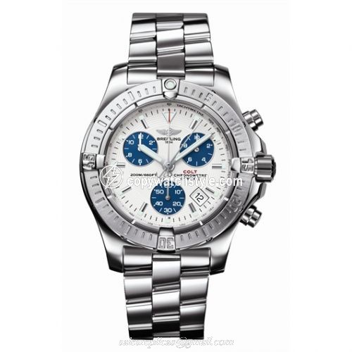 Breitling Chrono Colt Silver / Bracelet A7338011.G597 Breitling Chrono Colt Silver / Bracelet A7338011.G597