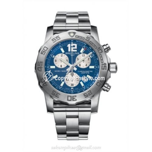 Breitling Colt Chronograph II Blue / Bracelet A7338710C848157A