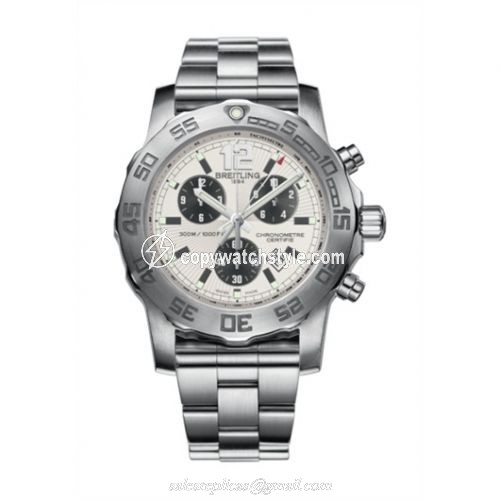 Breitling Colt Chronograph II Silver / Bracelet A7338710G742157A