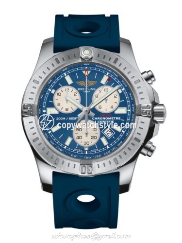 Breitling Colt Chronograph Mariner Blue / Rubber / Pin A7338811/C905/228S/A20S.1