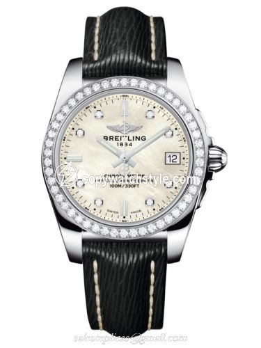 Breitling Galactic 36 Stainless Steel / Diamond / Pearl Diamond/ Sahara A7433053.A780.213X Breitling Galactic 36 Stainless Steel / Diamond / Pearl Diamond/ Sahara A7433053.A780.213X