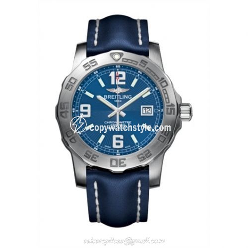 Breitling Colt 44 Blue / Calf A7438710.C849.105X Breitling Colt 44 Blue / Calf A7438710.C849.105X