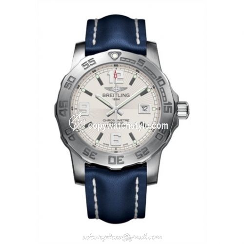 Breitling Colt 44 Silver / Calf A7438710.G743.105X Breitling Colt 44 Silver / Calf A7438710.G743.105X