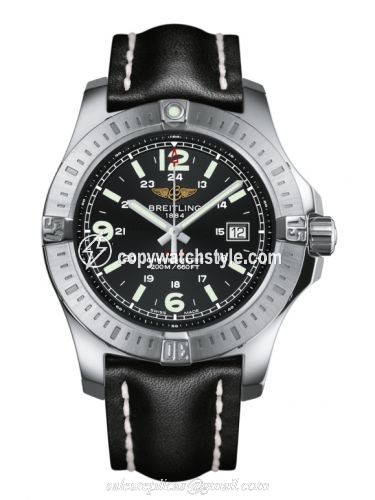 Breitling Colt Quartz Volcano Black / Calf / Pin A743881/BD45/435X/A20BA.1 Breitling Colt Quartz Volcano Black / Calf / Pin A743881/BD45/435X/A20BA.1