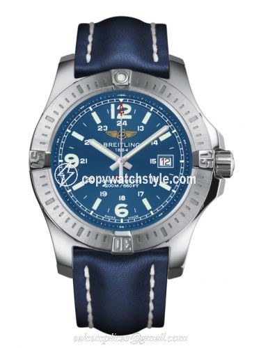 Breitling Colt Quartz Mariner Blue / Calf / Pin A7438811/C907/105X/A20BA.1 Breitling Colt Quartz Mariner Blue / Calf / Pin A7438811/C907/105X/A20BA.1