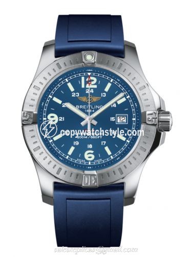 Breitling Colt Quartz Mariner Blue / Rubber / Pin A7438811/C907/145S/A20S.1 Breitling Colt Quartz Mariner Blue / Rubber / Pin A7438811/C907/145S/A20S.1