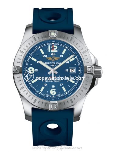 Breitling Colt Quartz Mariner Blue / Rubber / Pin A7438811/C907/228S/A20S.1 Breitling Colt Quartz Mariner Blue / Rubber / Pin A7438811/C907/228S/A20S.1