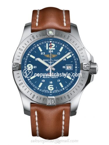 Breitling Colt Quartz Mariner Blue / Calf A7438811/C907/433X/A20BA.1 Breitling Colt Quartz Mariner Blue / Calf A7438811/C907/433X/A20BA.1