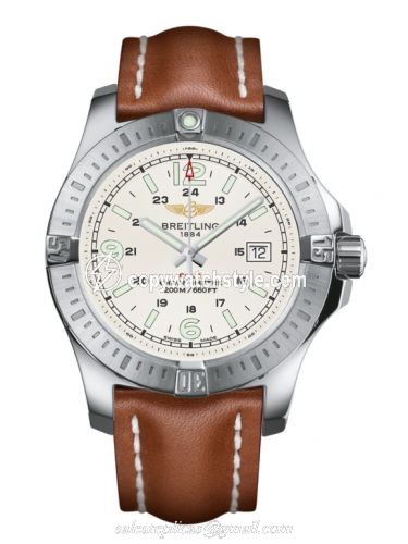 Breitling Colt Quartz Stratus Silver / Calf / Pin A7438811/G792/433X/A20BA.1 Breitling Colt Quartz Stratus Silver / Calf / Pin A7438811/G792/433X/A20BA.1