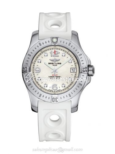 Breitling Colt 36 Pearl Diamond / Rubber / Pin A7438911/A771/230S/A16S.1 Breitling Colt 36 Pearl Diamond / Rubber / Pin A7438911/A771/230S/A16S.1