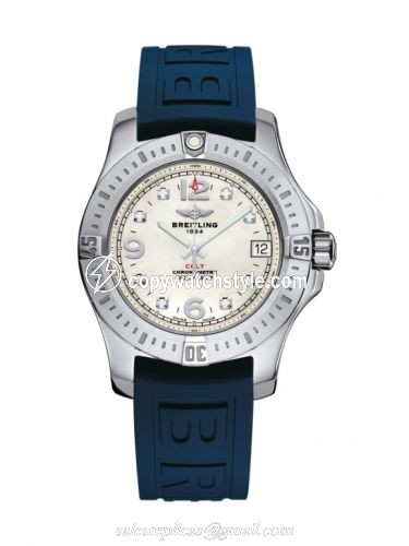 Breitling Colt 36 Pearl Diamond / Rubber / Pin A7438911/A771/238S/A16S.1 Breitling Colt 36 Pearl Diamond / Rubber / Pin A7438911/A771/238S/A16S.1