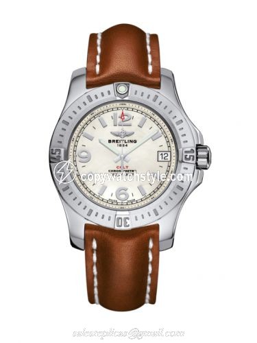 Breitling Colt 36 Pearl / Calf / Pin A7438911/A772/412X/A16BA.1 Breitling Colt 36 Pearl / Calf / Pin A7438911/A772/412X/A16BA.1