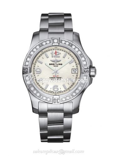 Breitling Colt 36 Diamond / Pearl / Bracelet A7438953.A772.178A Breitling Colt 36 Diamond / Pearl / Bracelet A7438953.A772.178A