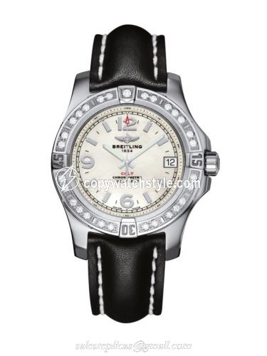 Breitling Colt 36 Diamond / Pearl / Calf A7438953.A772.414X Breitling Colt 36 Diamond / Pearl / Calf A7438953.A772.414X