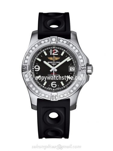 Breitling Colt 36 Diamond / Volcano Black / Rubber A7438953.BD82.231S Breitling Colt 36 Diamond / Volcano Black / Rubber A7438953.BD82.231S