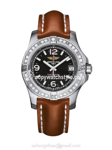 Breitling Colt 36 Diamond / Volcano Black / Calf A7438953.BD82.412X Breitling Colt 36 Diamond / Volcano Black / Calf A7438953.BD82.412X