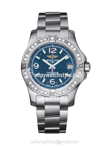 Breitling Colt 36 Diamond / Mariner Blue / Bracelet A7438953|C913|178A Breitling Colt 36 Diamond / Mariner Blue / Bracelet A7438953|C913|178A