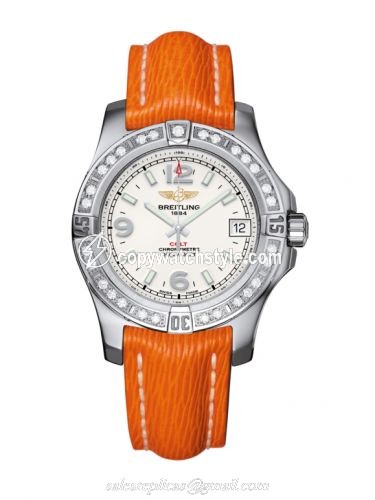 Breitling Colt 36 Diamond / Stratus Silver / Sahara A7438953.G803.217X Breitling Colt 36 Diamond / Stratus Silver / Sahara A7438953.G803.217X
