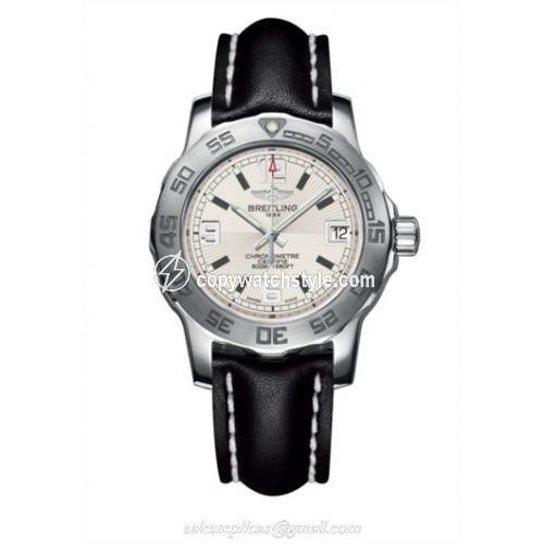 Breitling Colt 33 Silver / Calf A7738711.G744.408X