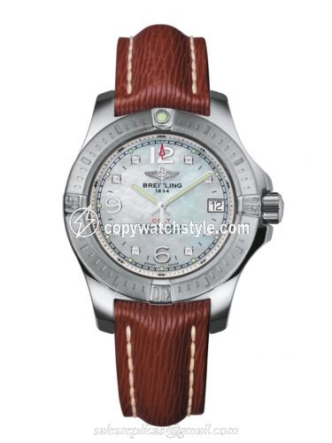 Breitling Colt Lady Pearl Diamond / Sahara / Pin A7738811/A769/211X/A14BA.1