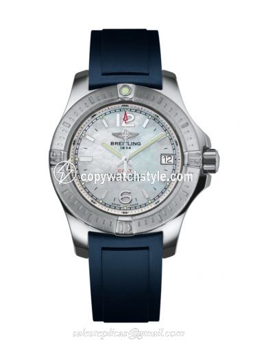 Breitling Colt Lady Pearl / Rubber / Pin A7738811/A770/141S/A14S.1 Breitling Colt Lady Pearl / Rubber / Pin A7738811/A770/141S/A14S.1