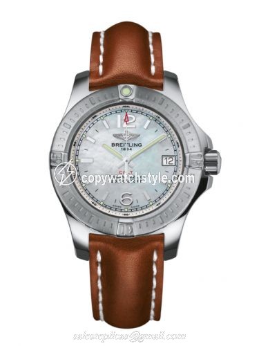 Breitling Colt Lady Pearl / Calf / Pin A7738811/A770/406X/A14BA.1 Breitling Colt Lady Pearl / Calf / Pin A7738811/A770/406X/A14BA.1