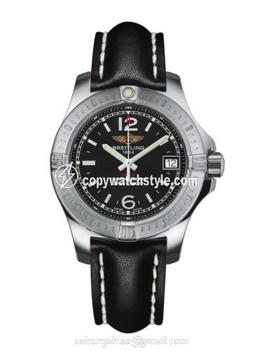 Breitling Colt Lady Volcano Black / Calf / Pin A7738811/BD46/408X/A14BA.1