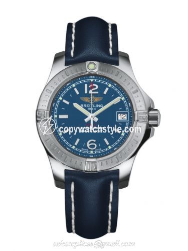 Breitling Colt Lady Mariner Blue / Calf / Pin A7738811/C908/116X/A14BA.1 Breitling Colt Lady Mariner Blue / Calf / Pin A7738811/C908/116X/A14BA.1