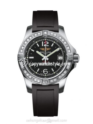 Breitling Colt Lady Diamond / Volcano Black / Rubber / Pin A7738853/BD46/133S/A14S.1 Breitling Colt Lady Diamond / Volcano Black / Rubber / Pin A7738853/BD46/133S/A14S.1