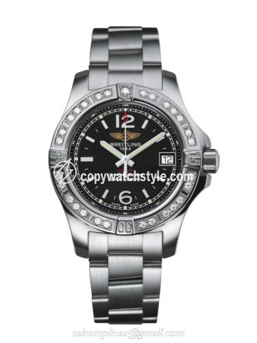 Breitling Colt Lady Diamond / Volcano Black / Bracelet A7738853/BD46/175A Breitling Colt Lady Diamond / Volcano Black / Bracelet A7738853/BD46/175A