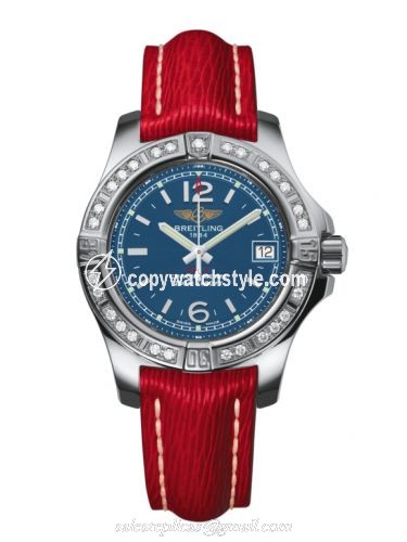 Breitling Colt Lady Diamond / Mariner Blue / Sahara / Pin A7738853/C908/209X/A14BA.1 Breitling Colt Lady Diamond / Mariner Blue / Sahara / Pin A7738853/C908/209X/A14BA.1